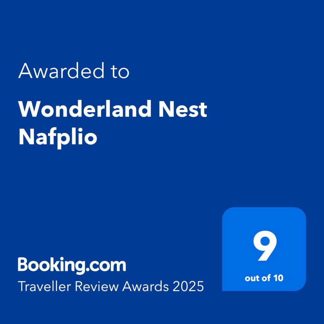 "Wonderland" Nest Nafplio Villa Exteriör bild